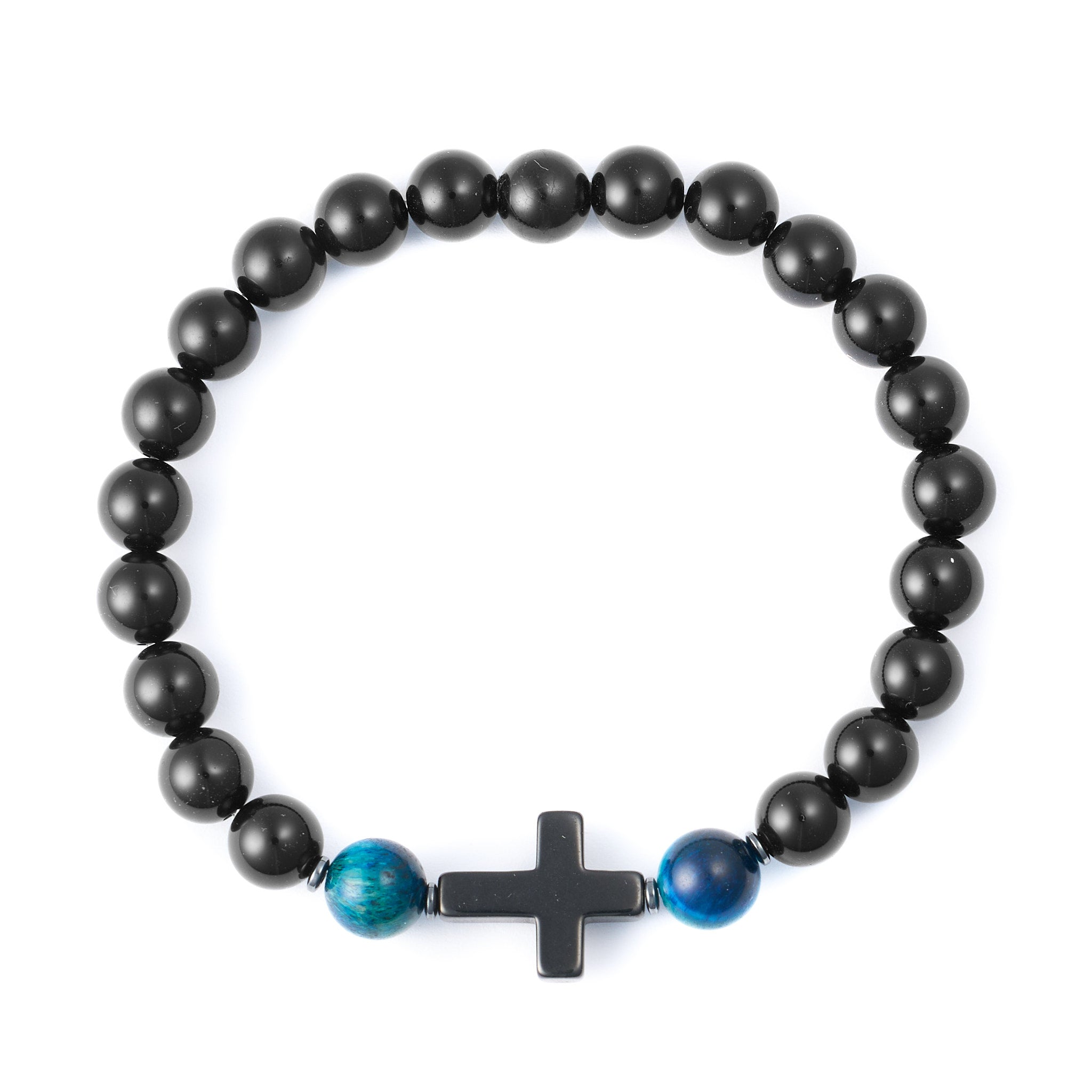 The Deep Horizon – Onyx, blaues Tigerauge & Hämatit