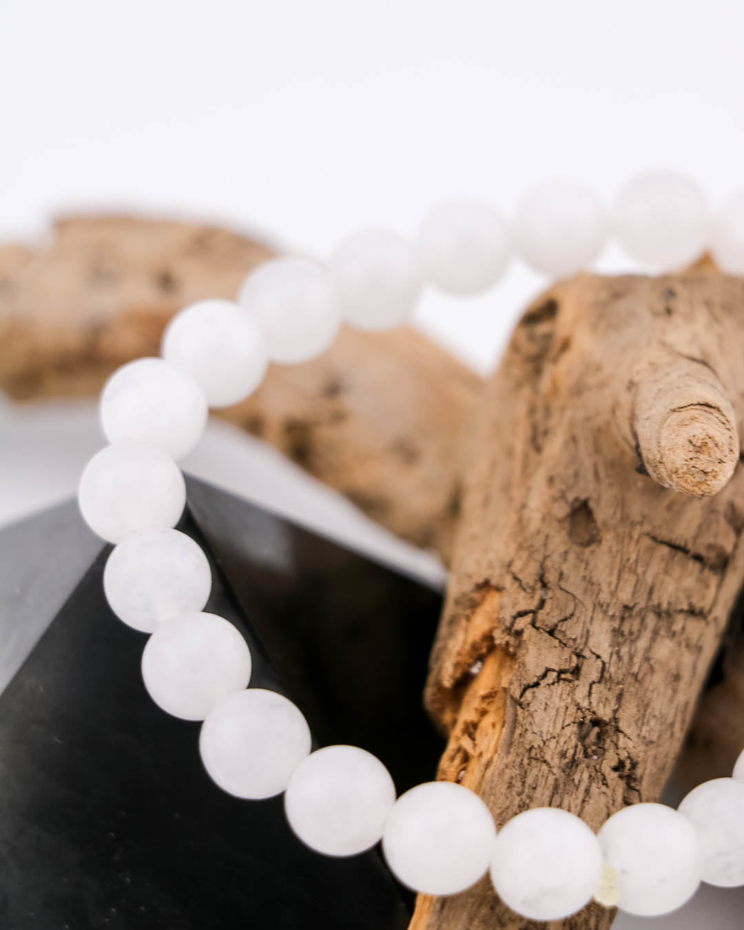 Perlenarmband aus Quarz