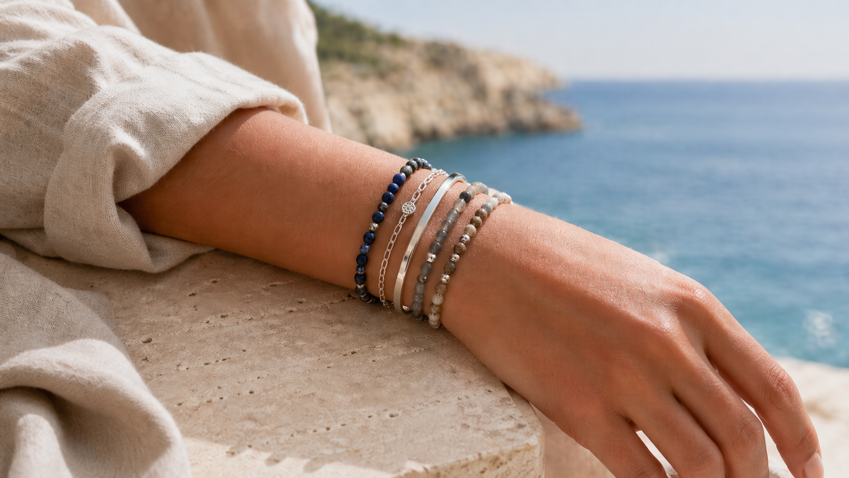 Bracelet Stacking Guide: So kombinieren Sie Naturstein-Armbänder stilsicher
