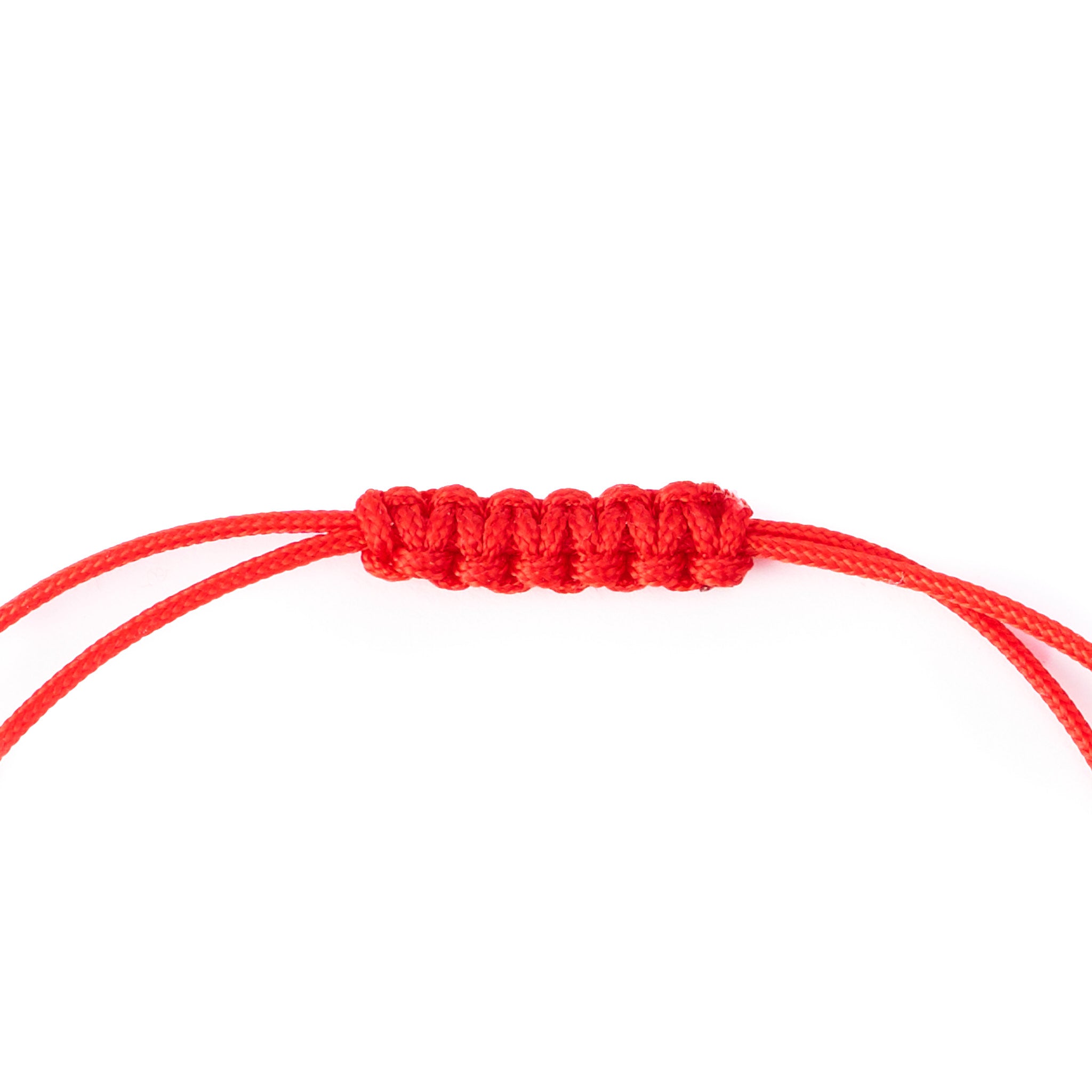The Scarlet Bond Bracelet – Cord & Stainless Steel Heart Detail