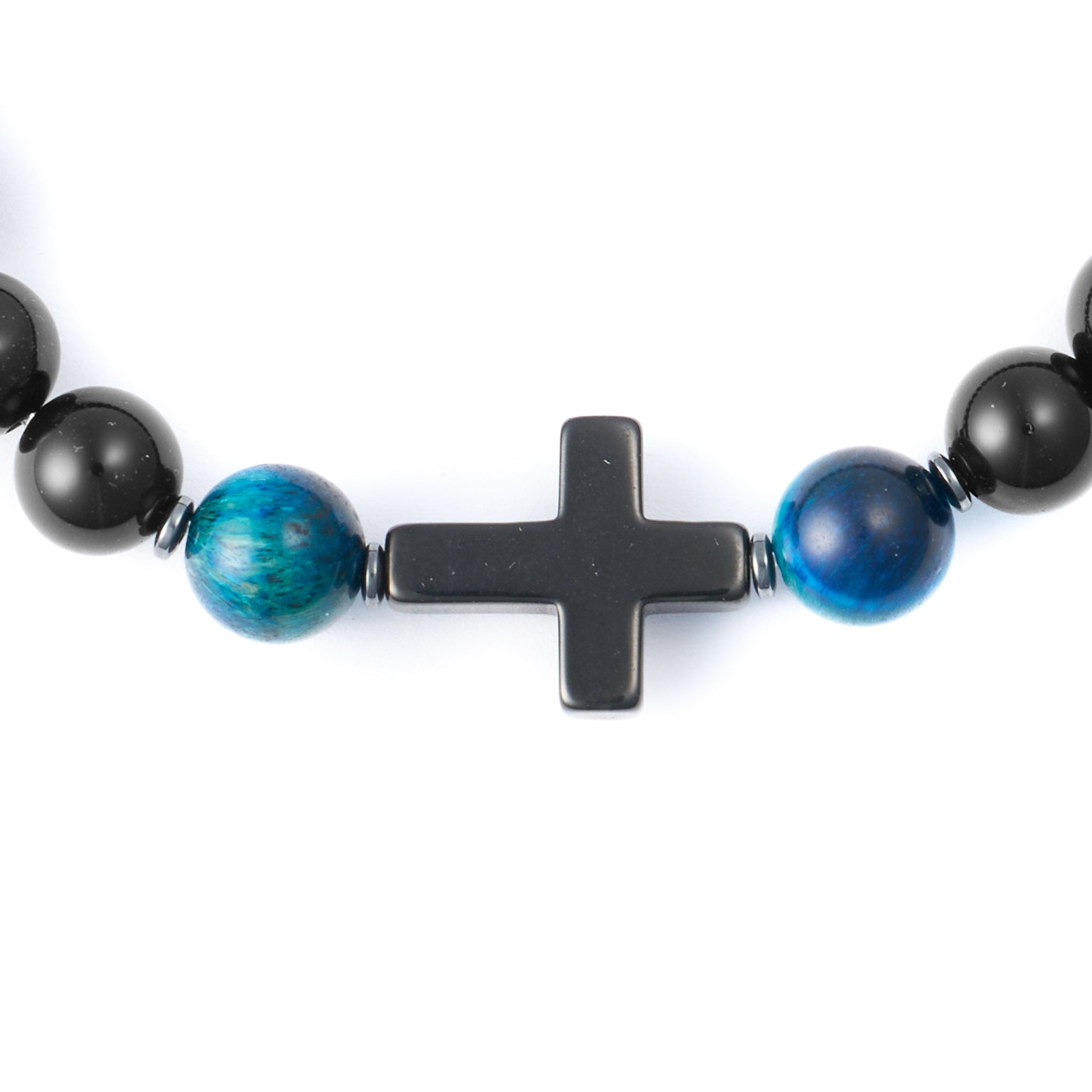 The Deep Horizon – Onyx, blaues Tigerauge & Hämatit